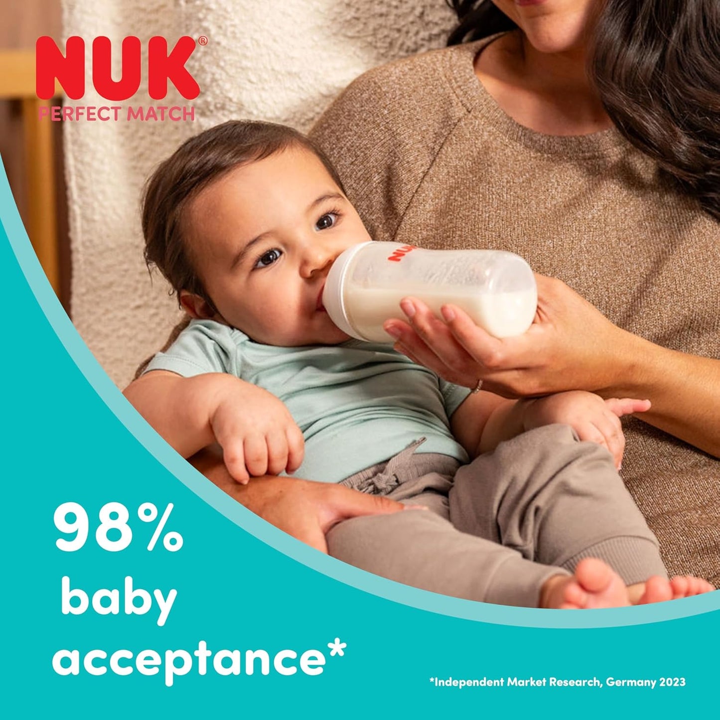 NUK Perfect Match Schnuller 6m+ x2