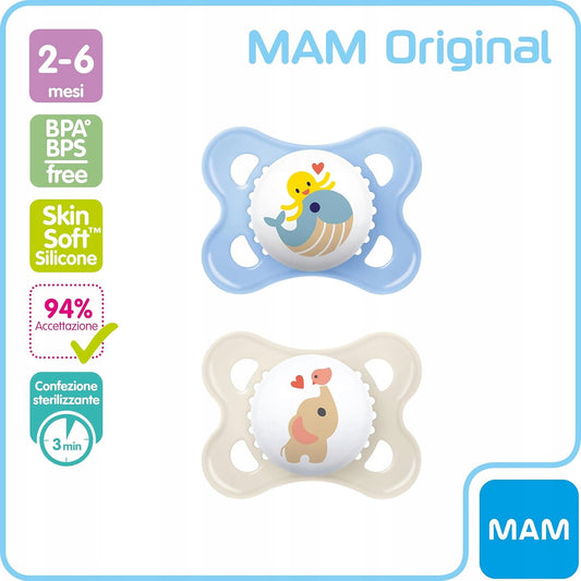 MAM Original πιπίλα x2 2-6m