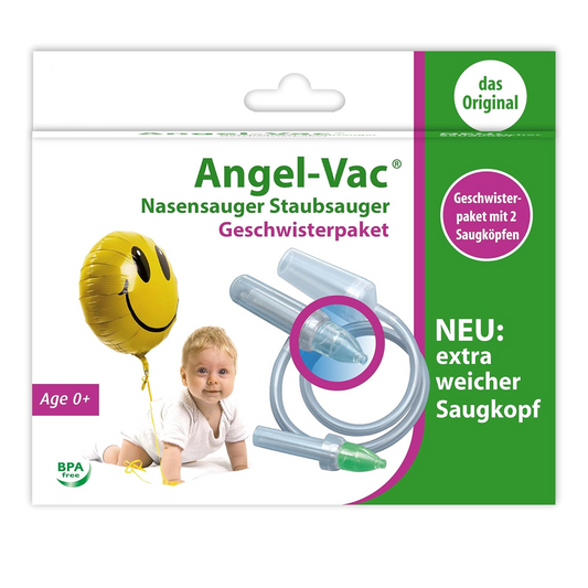 ANGEL-VAC χειροκίνητη ρινική αναρρόφηση + 2 ρύγχη