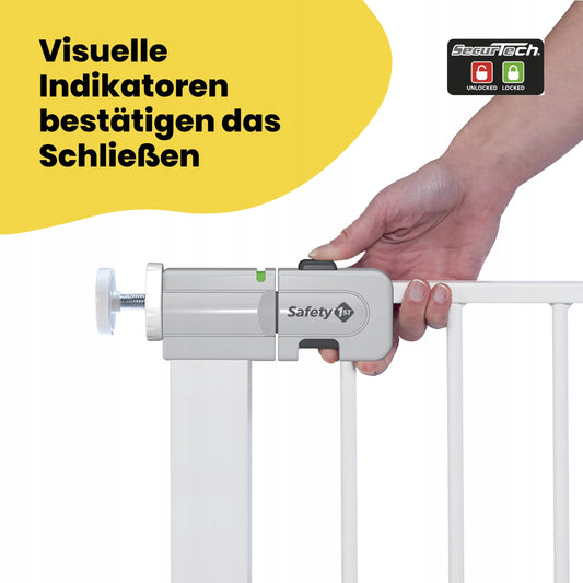 SAFETY 1ST Flat Step Treppenschutzgitter zur Klemmmontage