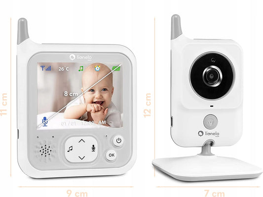 LIONELO Babyline 7.1 elektronická pestúnka 3,2