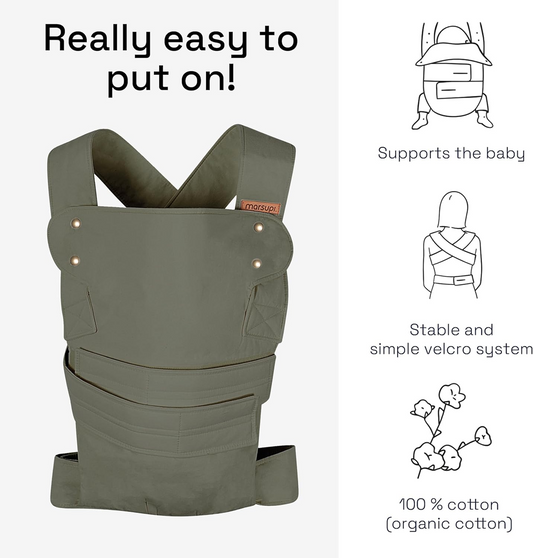 MARSUPI 2.0 marsupio ergonomico XL 3,5 - 15 kg