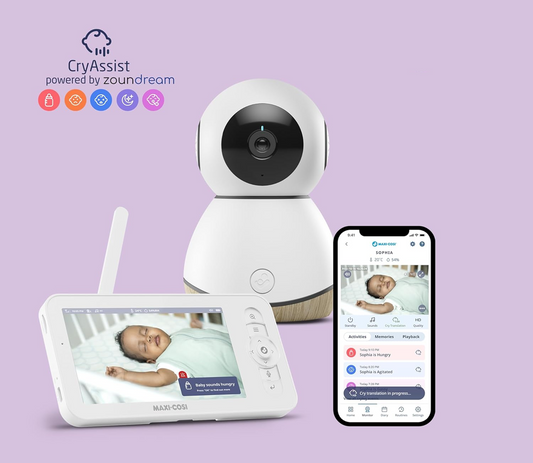 MAXI-COSI See Pro diaľkovo ovládaná elektronická pestúnka 5" Ultra HD + aplikácia