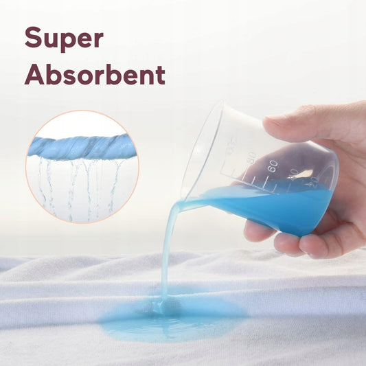 MOMCOZY uterák s kapucňou x2 76x76 +6 24x24 handričiek na umývanie