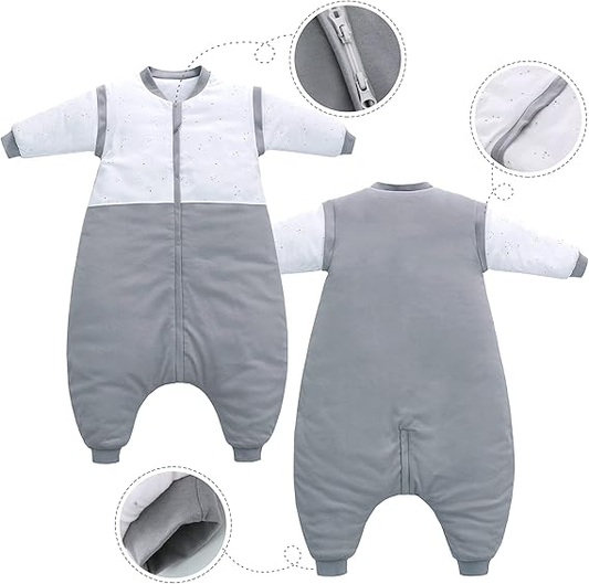 MIRACLE BABY zimný spací vak 2,5TOG 90 s odnímateľnými rukávmi
