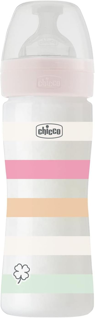 CHICCO Well-Being fľaša 250ml 2m+ stredný prietok