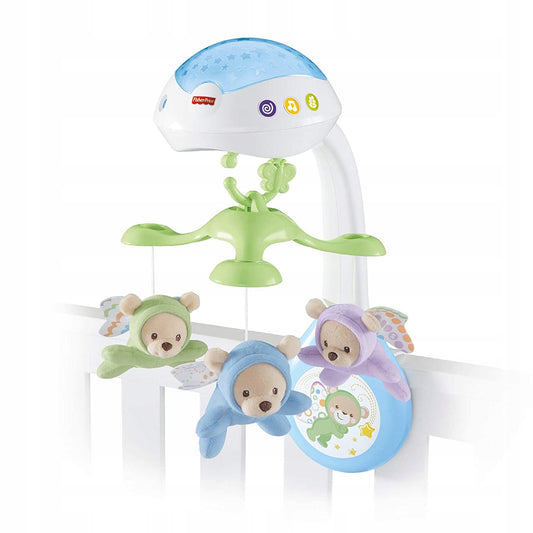 PLYŠOVÝ MEDVEDÍK NA ZAVESENIE NA KOLOTOČ FISHER-PRICE CDN41