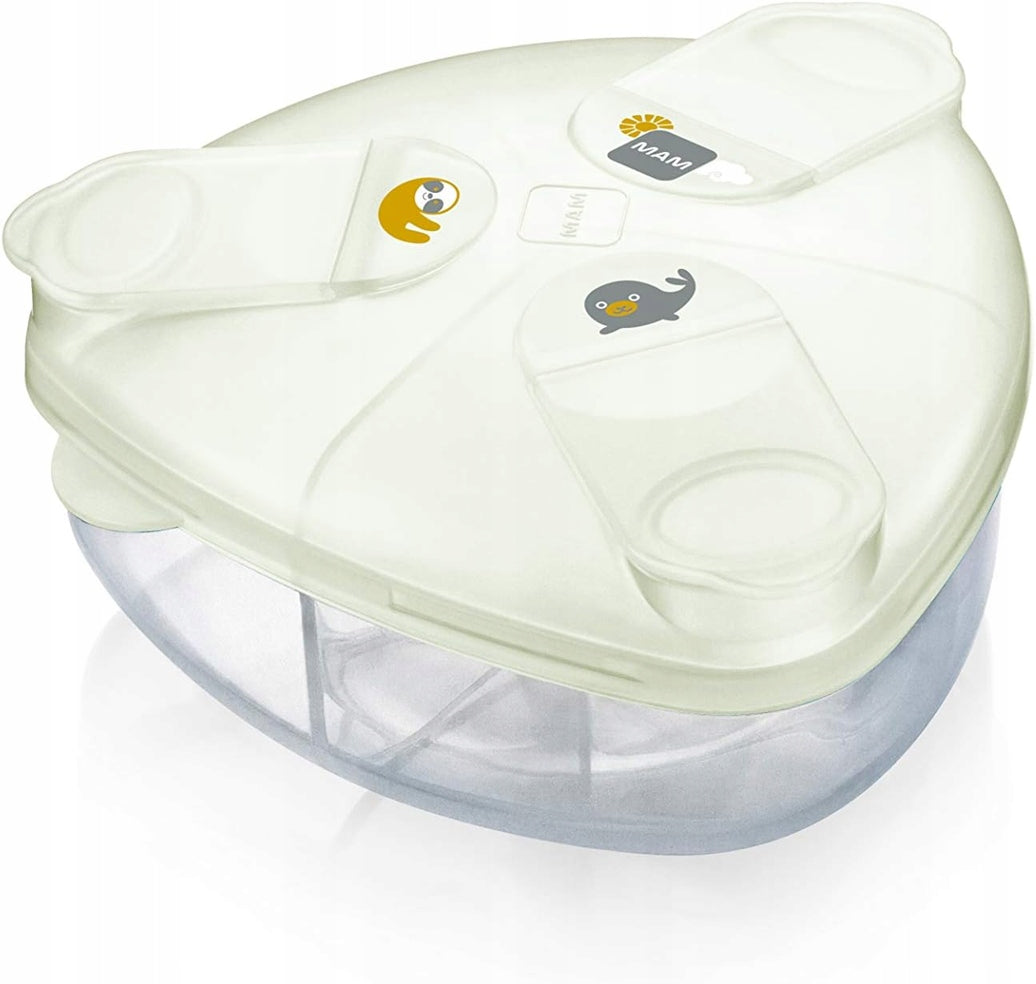 MAM container for infant formula