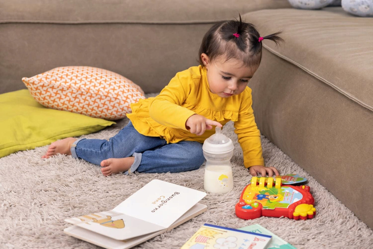 CHICCO NaturalFeeling bottle with fast flow teat
