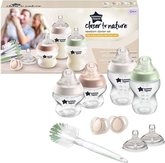 TOMMEE TIPPEE kezdő szett cumisüvegek, cumik 9 db