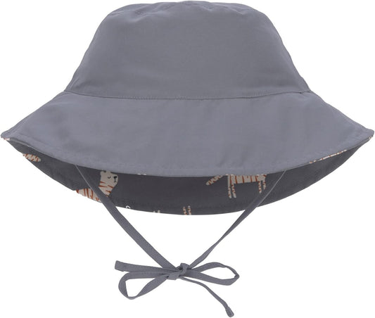 LASSIG obojstranná klobúčiková čiapka s motívom tigra 43-45 cm 3-6 m 80 UV