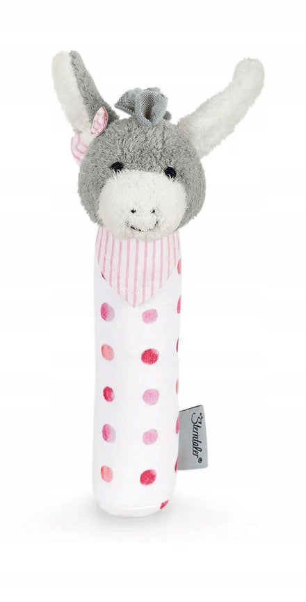 STERNTALER Oslík Emmi, hračka s pískatkom, 18 cm "N
