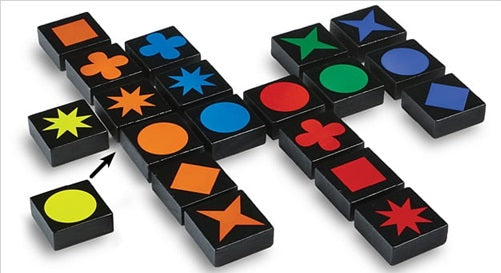 999 GAMES Qwirkle hra 108 drevených dielikov + puzdro