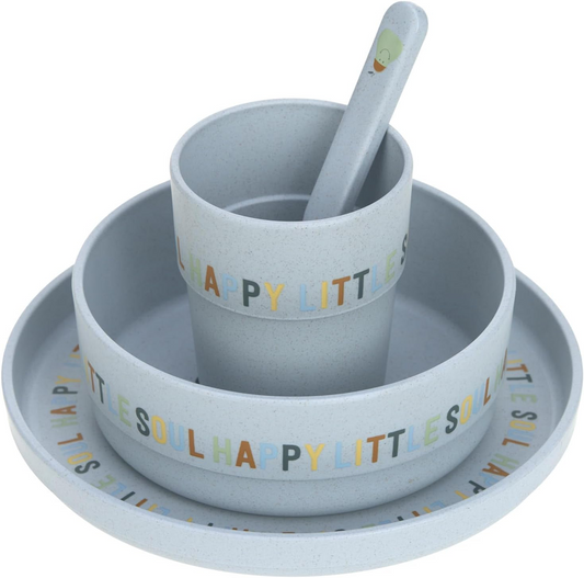 LASSIG súprava riadu bez melamínu Happy Fruits Lemon