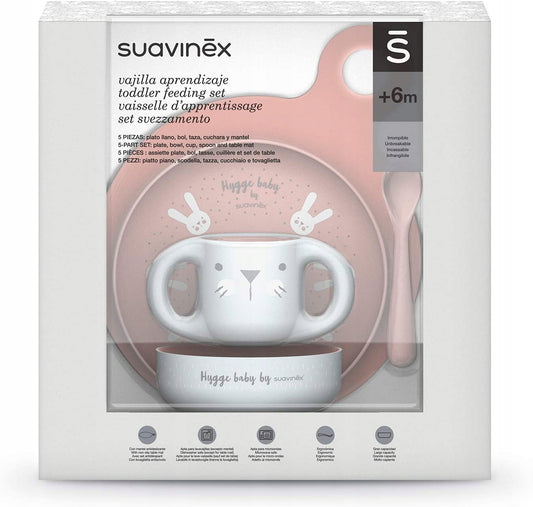 SUAVINEX súprava riadu 5 ks HYGGE 6m+