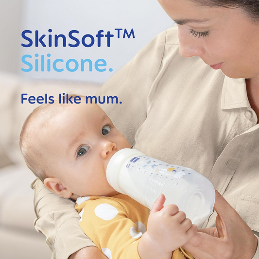 MAM Easy Active sticlă 330 ml 4 m+ tetină 3