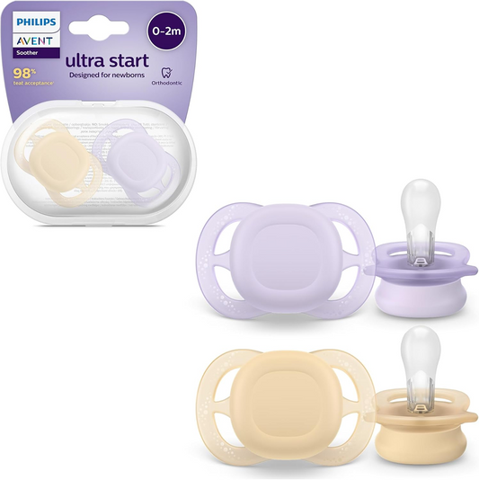 PHILIPS AVENT Ultra Start Schnuller x 2 0-2 Monate