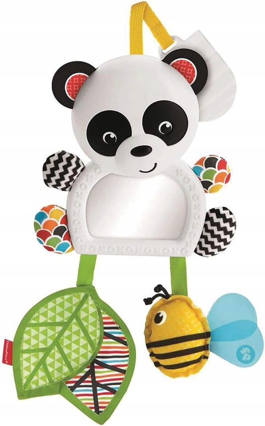FISHER-PRICE FGH91 závesná hračka s hrkálkou na kočík, autosedačku 37 cm PANDA