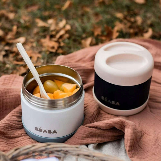 BEABA obedový termos 300 ml nerezová oceľ
