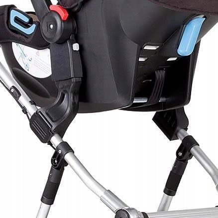 adaptér na kočíky MOUNTAIN BUGGY One, Urban J, Terrain a autosedačky MAXI, CYBEX, KIDDY