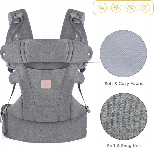 GAGAKU marsupiu ergonomic pentru bebeluși 0-12 luni