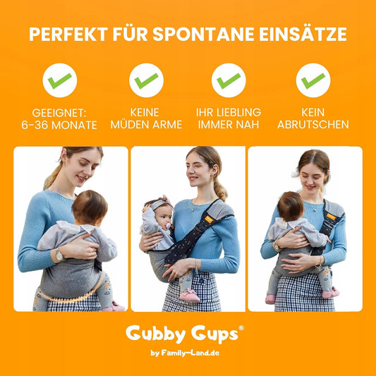 GUBBY GUPS μάρσιπος ΣΑΚΙΔΙΟ σφενδόνα έως 15 κιλά
