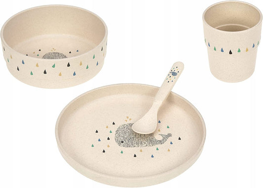LASSIG melaminfreies Geschirrset Little Whale – Produktbild 2