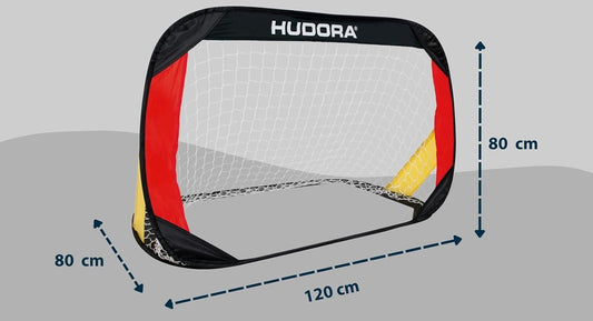 HUDORA bránky Pop-Up na futbal 120x80x80 cm 2 kusy + puzdro