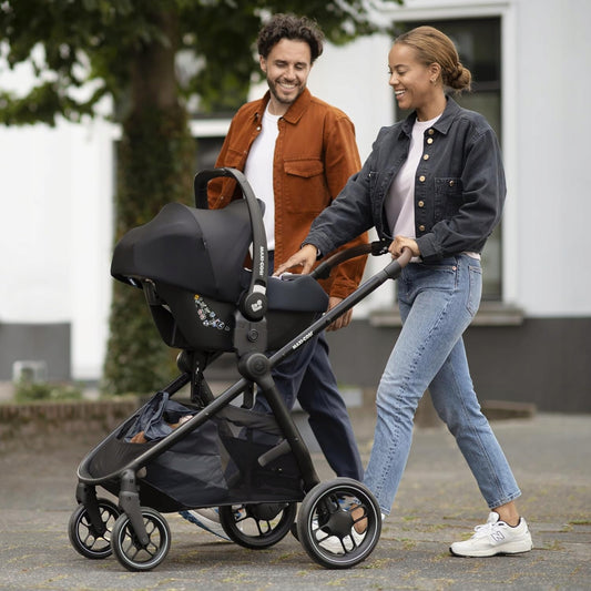 MAXI-COSI adaptér kočík ADORRA LEONA OXFORD LILA NOVA autosedačka PEBBLE CORAL