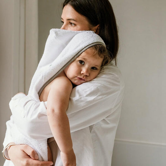 BABYCALIN ręcznik kąpielowy z kapturem