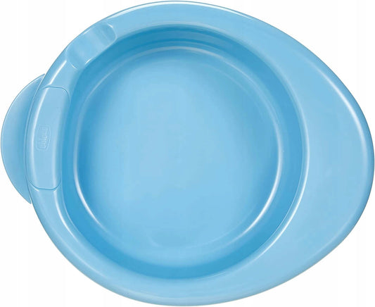 CHICCO zestaw naczyń 6msc+. Talerzyk termiczny dla niemowląt, niebieski, BPA free