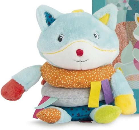 DOUDOU et COMPAGNIE plyšová hračka na maznanie LÍŠKA 17 cm