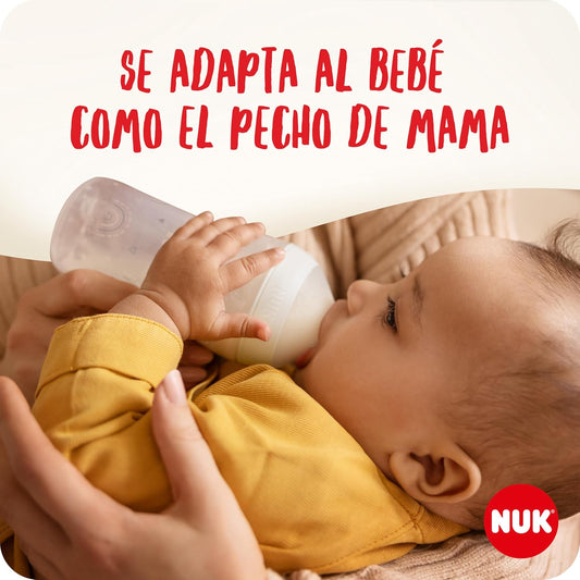 NUK Perfect Match μπιμπερό για βρέφη 3m+ 260ml x2 – φωτογραφία προϊόντος 2