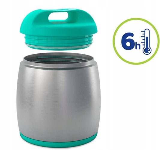 CHICCO oceľová termoska 350 ml 6 h