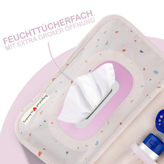 JUBI organiseur pour couches lingettes + matelas à langer