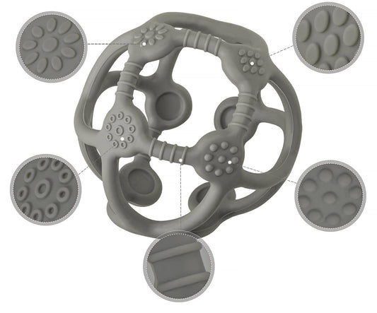 MCGMITT Beißball Silikon-Beißring 10 cm
