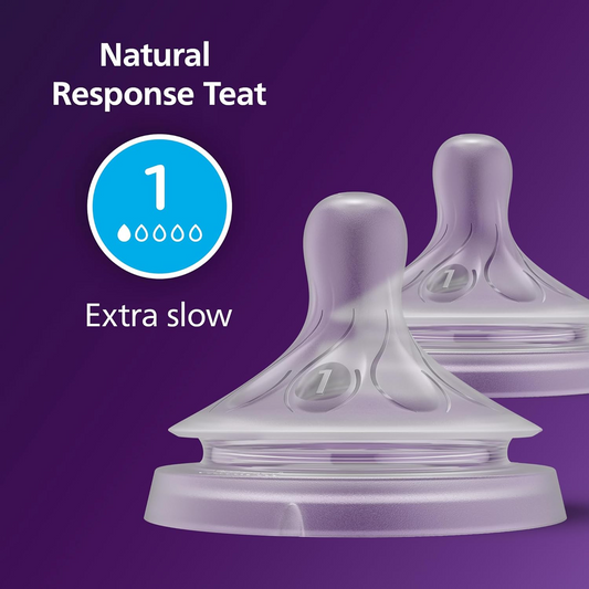 PHILIPS AVENT Natural RESPONSE cumlíky na fľašu 0 mes. x2