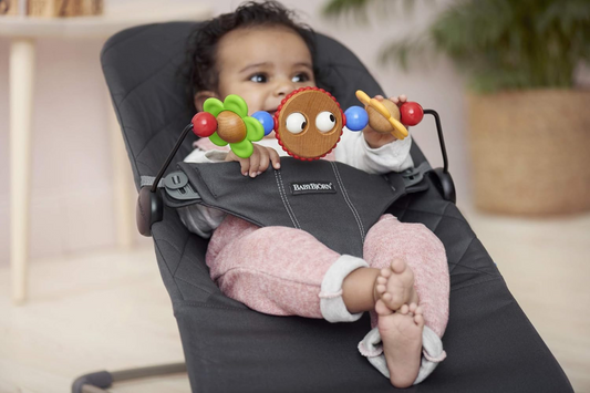 BABYBJORN hrazdička s hračkami na lehátko