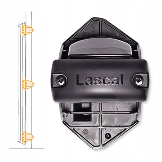 LASCAL KiddyGuard Treppenpfosten-Montagesatz für Verschlussleiste 14-50 mm