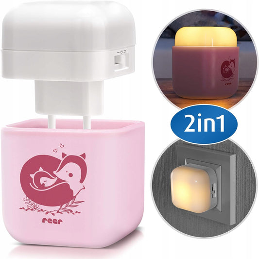 REER SleepLight 2-in-1 LED-nachtlampje voor mobiel gebruik of in het stopcontact