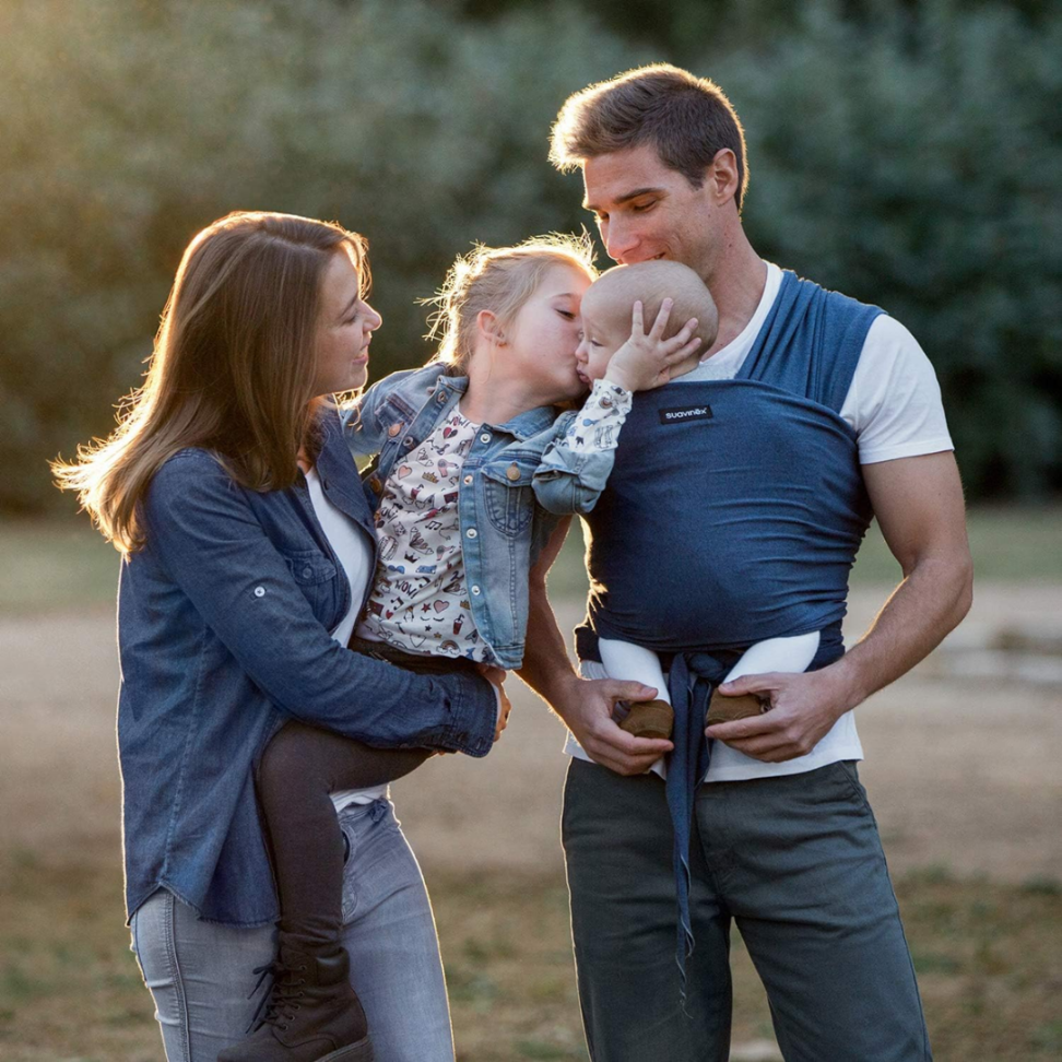 SUAVINEX elastic sling for carrying a baby