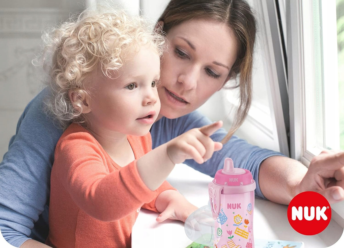 NUK Kiddy Cup FĽAŠA so sponou 300 ml