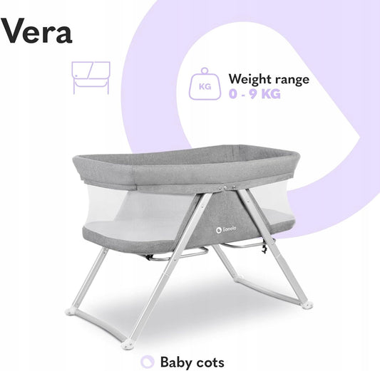 LIONELO VERA 3 v 1 skladacia cestovná postieľka do 9kg