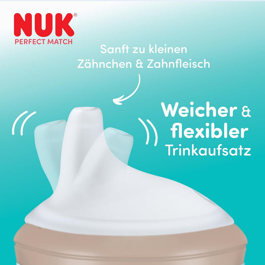 NUK Perfect Match netečúci hrnček 150 ml 6m+ SVETÍ V TME – fotografia produktu 2