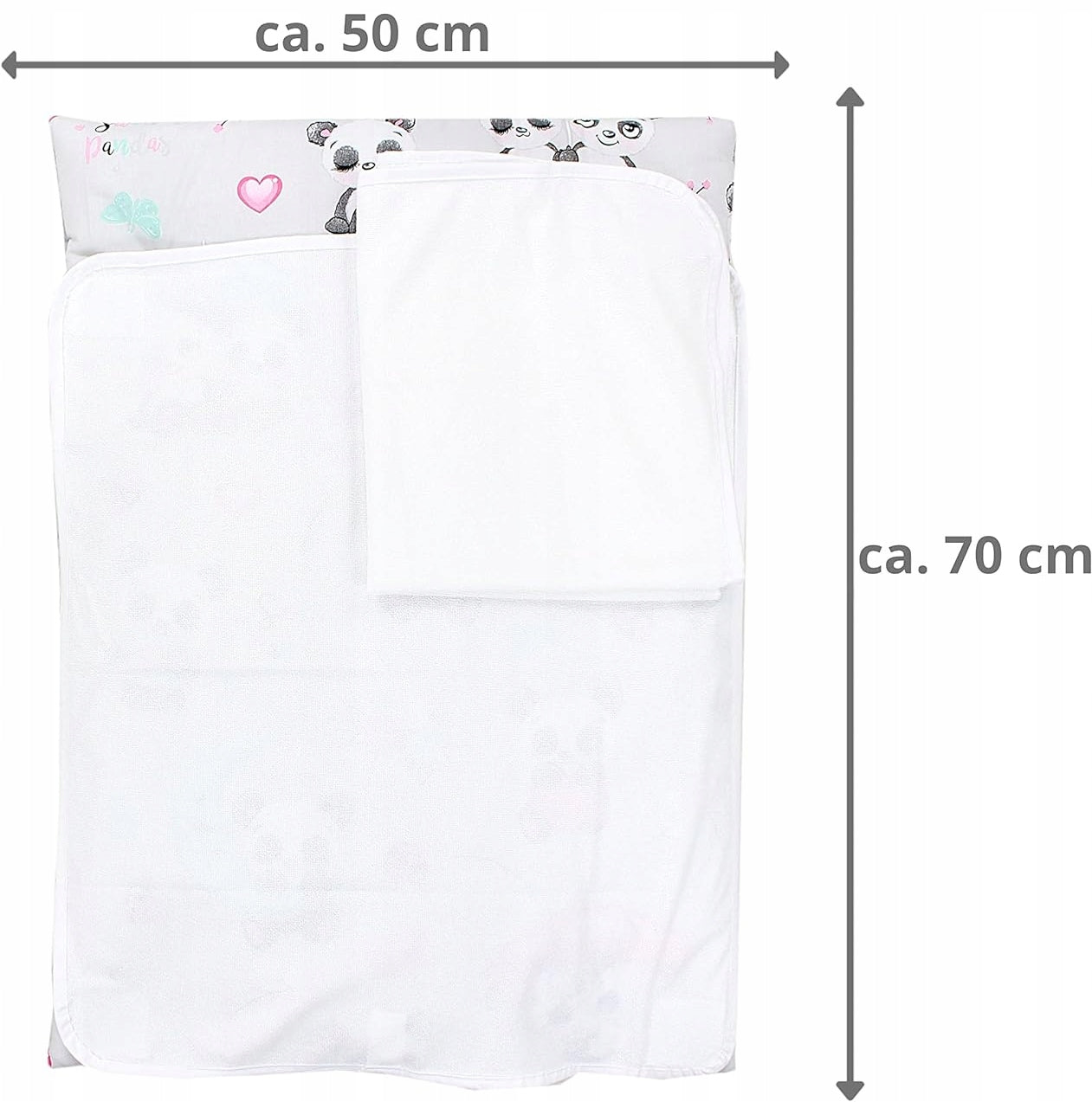 TUPTAM soft changing mat with covers