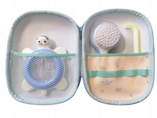 BEBE CONFORT Bath Time kozmetická taštička + 3 prvky
