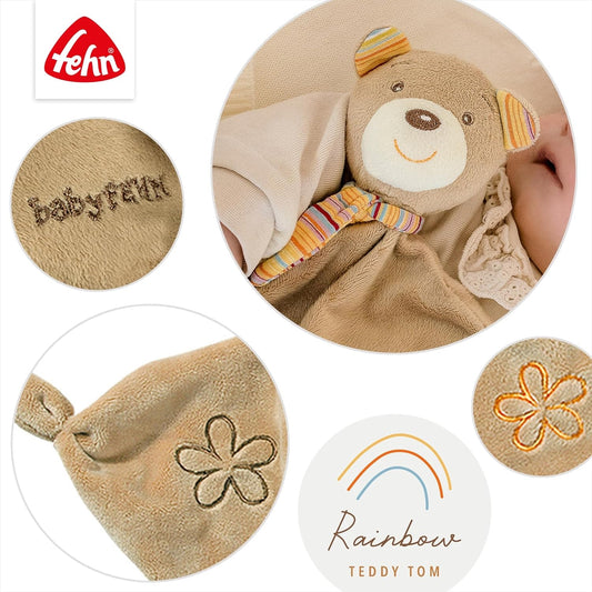 FEHN RAINBOW doudou peluche 26 x 28 cm souris