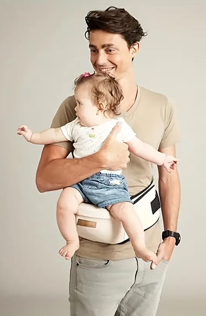 BABYMUST siège porte-bébé de hanche 4-30 kg