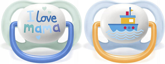 PHILIPS AVENT Ultra Air Happy πιπίλες x 2 0-6 μηνών