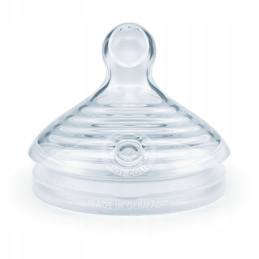 NUK for Nature cumlík na fľašu x2 S 0 – 6 mes.